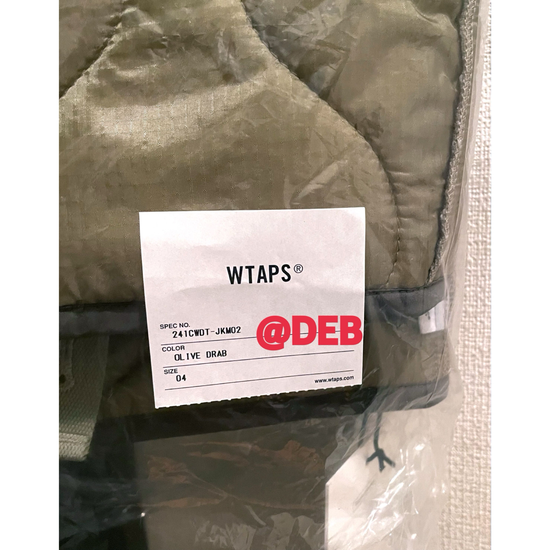 W)taps(ダブルタップス)のWTAPS 2024SS WLJ JACKET OLIVE DRAB XLサイズ メンズのジャケット/アウター(その他)の商品写真