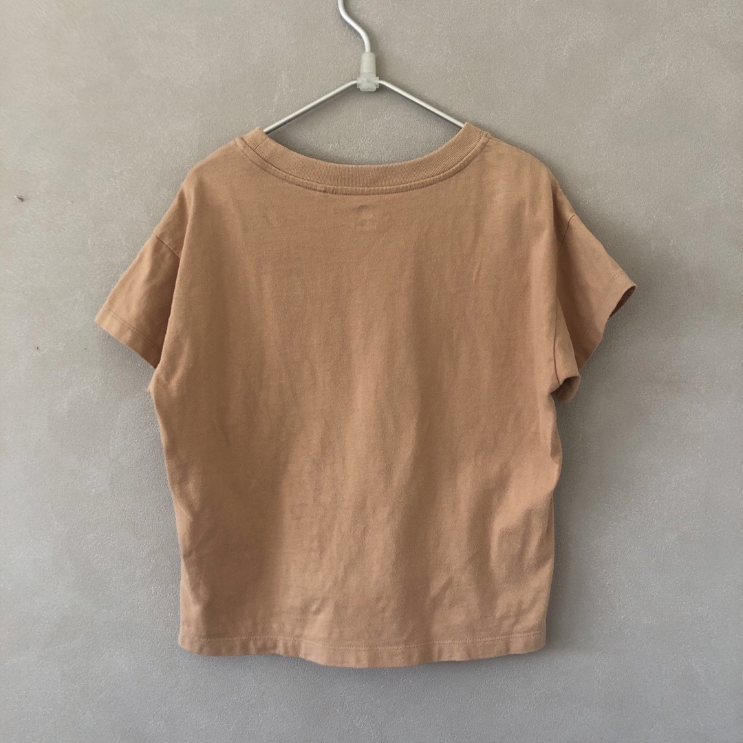 UNIQLO(ユニクロ)のユニクロ　キッズTシャツ　130 ・ 西松屋　ショートパンツ　140 キッズ/ベビー/マタニティのキッズ服女の子用(90cm~)(Tシャツ/カットソー)の商品写真