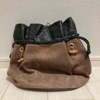 MARIONA マリオナ レディース 2way リュック 巾着 トートバッグ(リュック/バックパック)