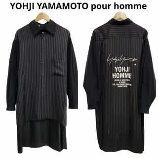 ヨウジヤマモトプールオム(Yohji Yamamoto POUR HOMME)の希少L★Yohji Yamamoto pour homme スタッフシャツ(その他)