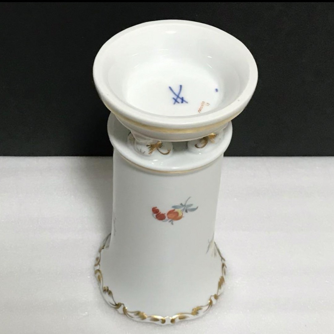 MEISSEN(マイセン)の◎未使用 美品 マイセン 金彩　四つ脚 フラワーベース 花瓶　一輪挿し インテリア/住まい/日用品のインテリア小物(花瓶)の商品写真