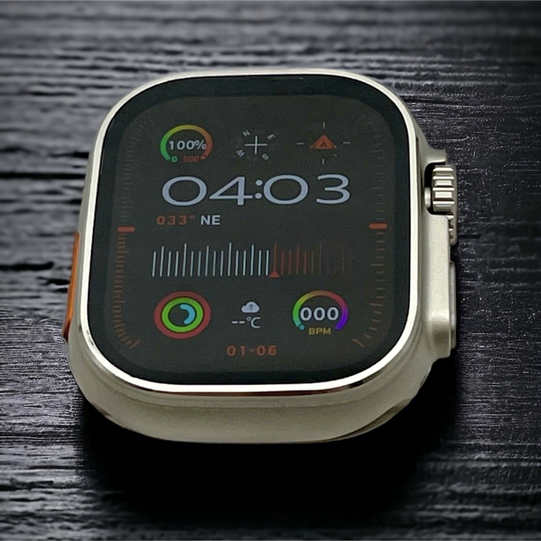 完全未開封HK9 Ultra 2 最新機種 ChatGPT搭載 本体色シルバー メンズの時計(腕時計(デジタル))の商品写真