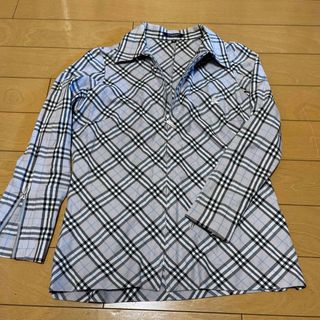 バーバリーブラックレーベル(BURBERRY BLACK LABEL)のバーバリー　Mサイズ(シャツ/ブラウス(長袖/七分))