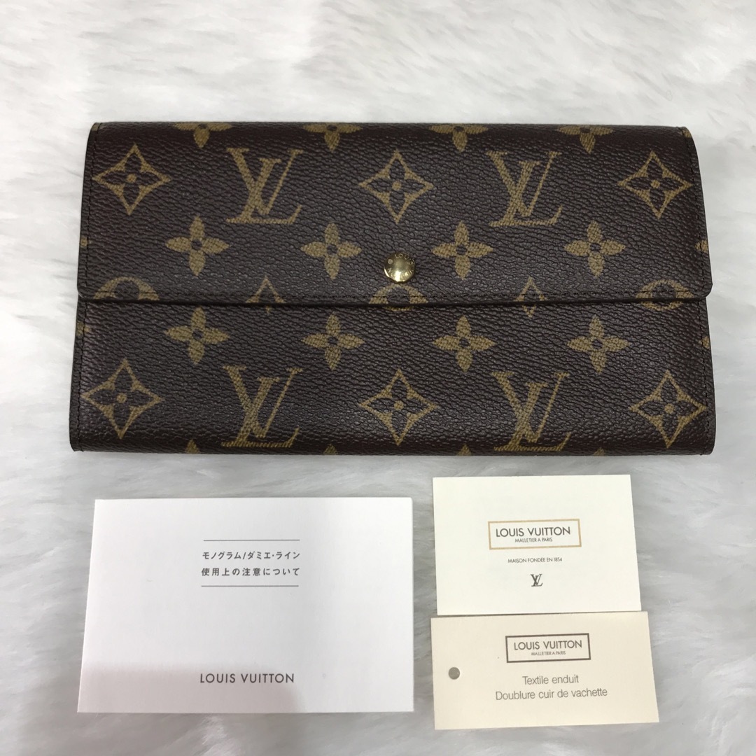 LOUIS VUITTON(ルイヴィトン)のRR1014 ルイヴィトンモノグラム　ボルトモネクレディ　M61723 長財布 メンズのファッション小物(長財布)の商品写真