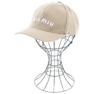 miumiu - Miu Miu ミュウミュウ キャップ S ベージュ 【古着】【中古】