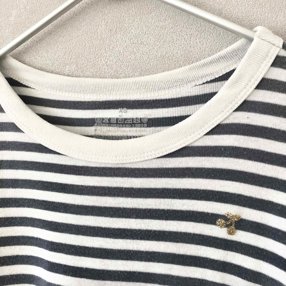 MUJI (無印良品)(ムジルシリョウヒン)の無印良品　ボーダーTシャツ　SS  レディースのトップス(Tシャツ(半袖/袖なし))の商品写真