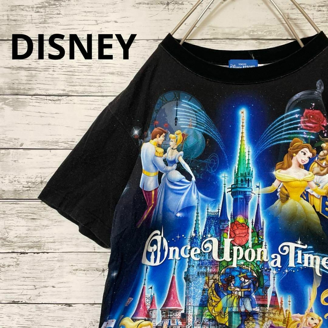 Disney(ディズニー)のDISNEY Tシャツ グラフィック 両面プリント 入手困難 激レア 人気 メンズのトップス(Tシャツ/カットソー(半袖/袖なし))の商品写真