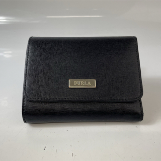 フルラ(Furla)のFURLA フルラ 二つ折り財布 ブラック レディース ブランド(財布)