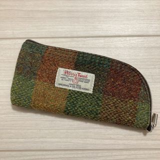 Harris Tweed メンズ レディース ペンケース 筆箱 ポーチ 小物入れ