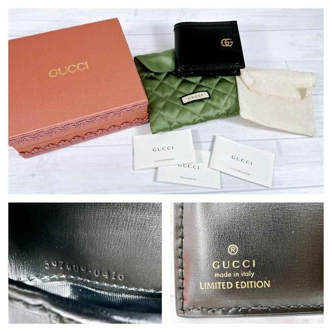 Gucci(グッチ)の希少 GUCCI グッチ 二つ折り財布 日本限定品 リミテッドエディション メンズのファッション小物(折り財布)の商品写真