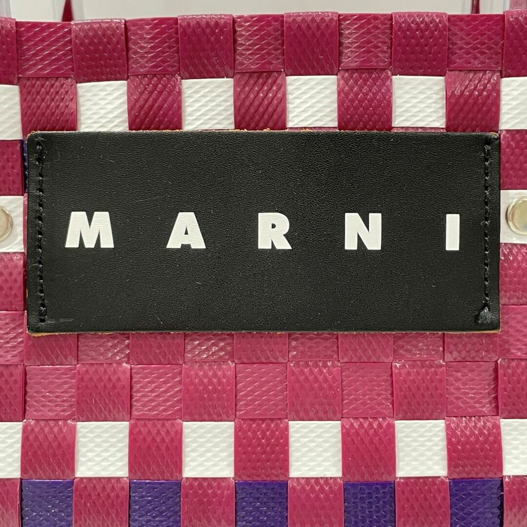 Marni(マルニ)のMARNI トートバッグ フラワーカフェ FLOWER CAFE ピクニック カゴバッグ ビニール ポリプロピレン レディースのバッグ(トートバッグ)の商品写真