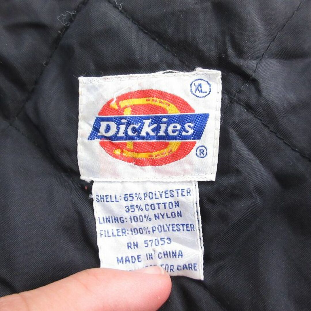 Dickies(ディッキーズ)のXL★古着 ディッキーズ Dickies 長袖 フランネル シャツ メンズ 80年代 80s 大きいサイズ 赤他 レッド チェック 内側キルティング 23feb27 中古 トップス メンズのトップス(シャツ)の商品写真