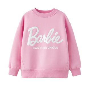 ザラキッズ(ZARA KIDS)のZARA KIDS Barbie トレーナー(トレーナー/スウェット)