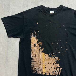 ミュージックティー(MUSIC TEE)の希少　Johnny Truant　メタルコアバンド　バンT　半袖　古着　黒　M(Tシャツ/カットソー(半袖/袖なし))