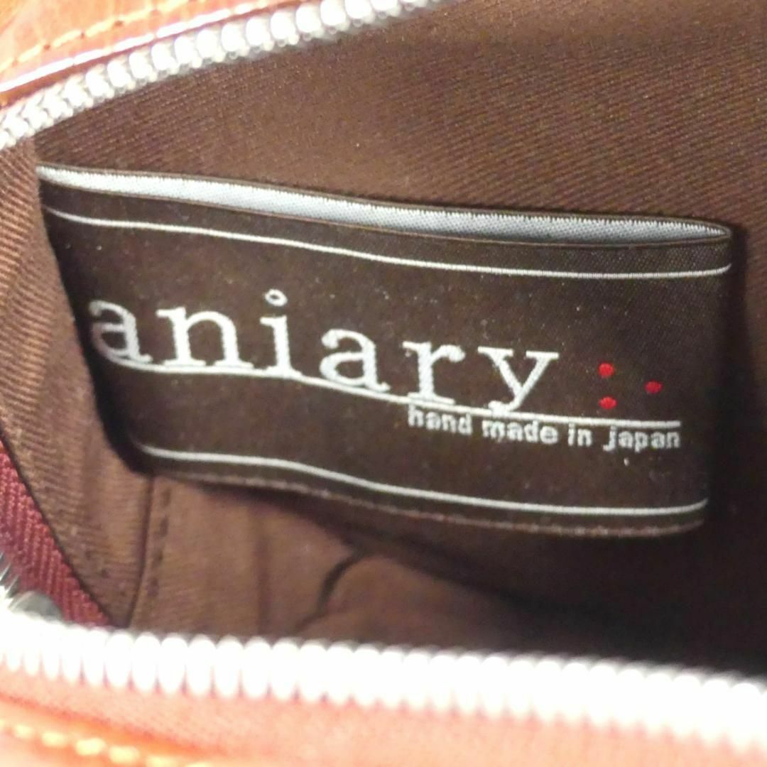 aniary(アニアリ)のaniary アニアリ ボディバッグ レディース ショルダー 革 NR3737 メンズのバッグ(ウエストポーチ)の商品写真