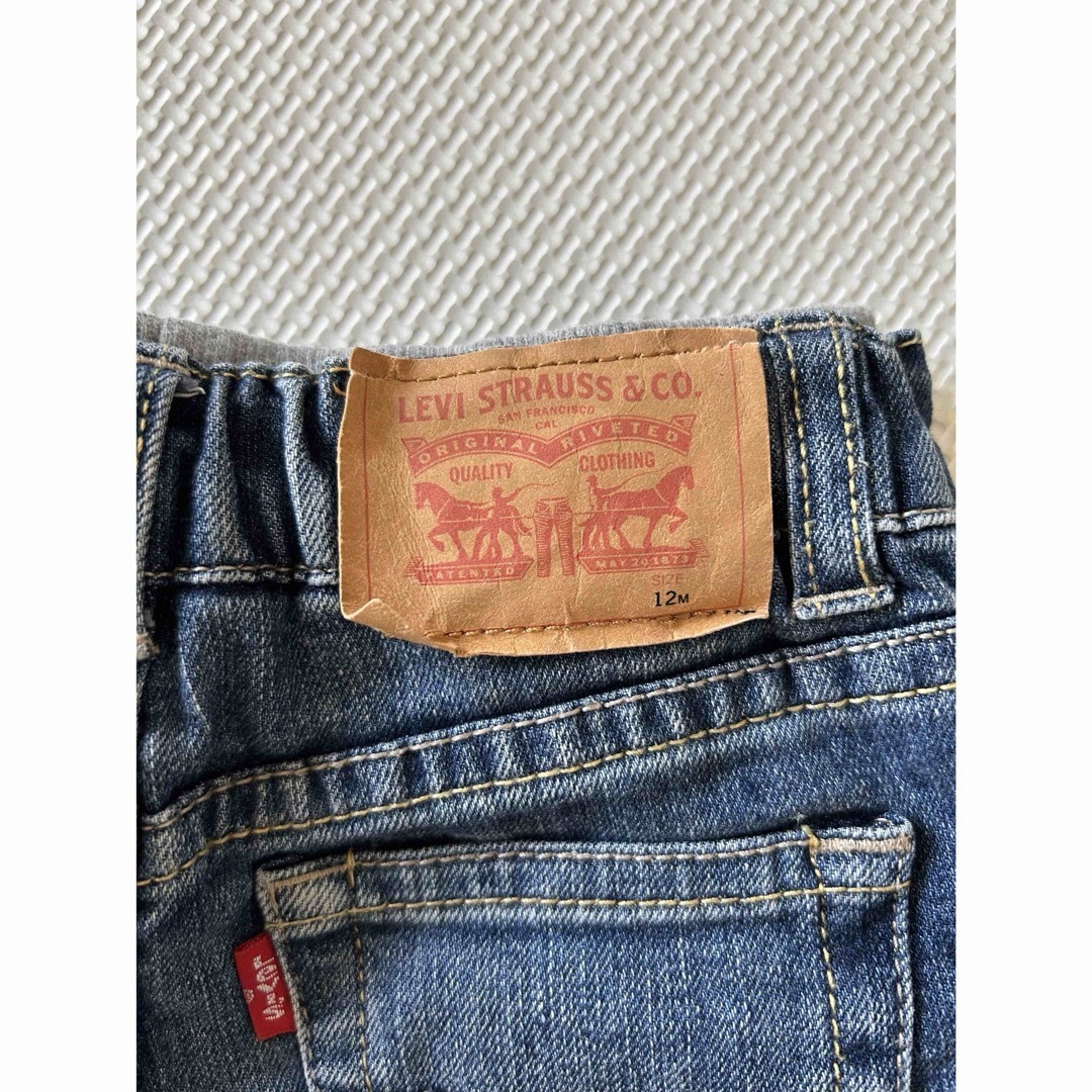 Levi's(リーバイス)のリーバイス　デニム　12m キッズ/ベビー/マタニティのベビー服(~85cm)(パンツ)の商品写真