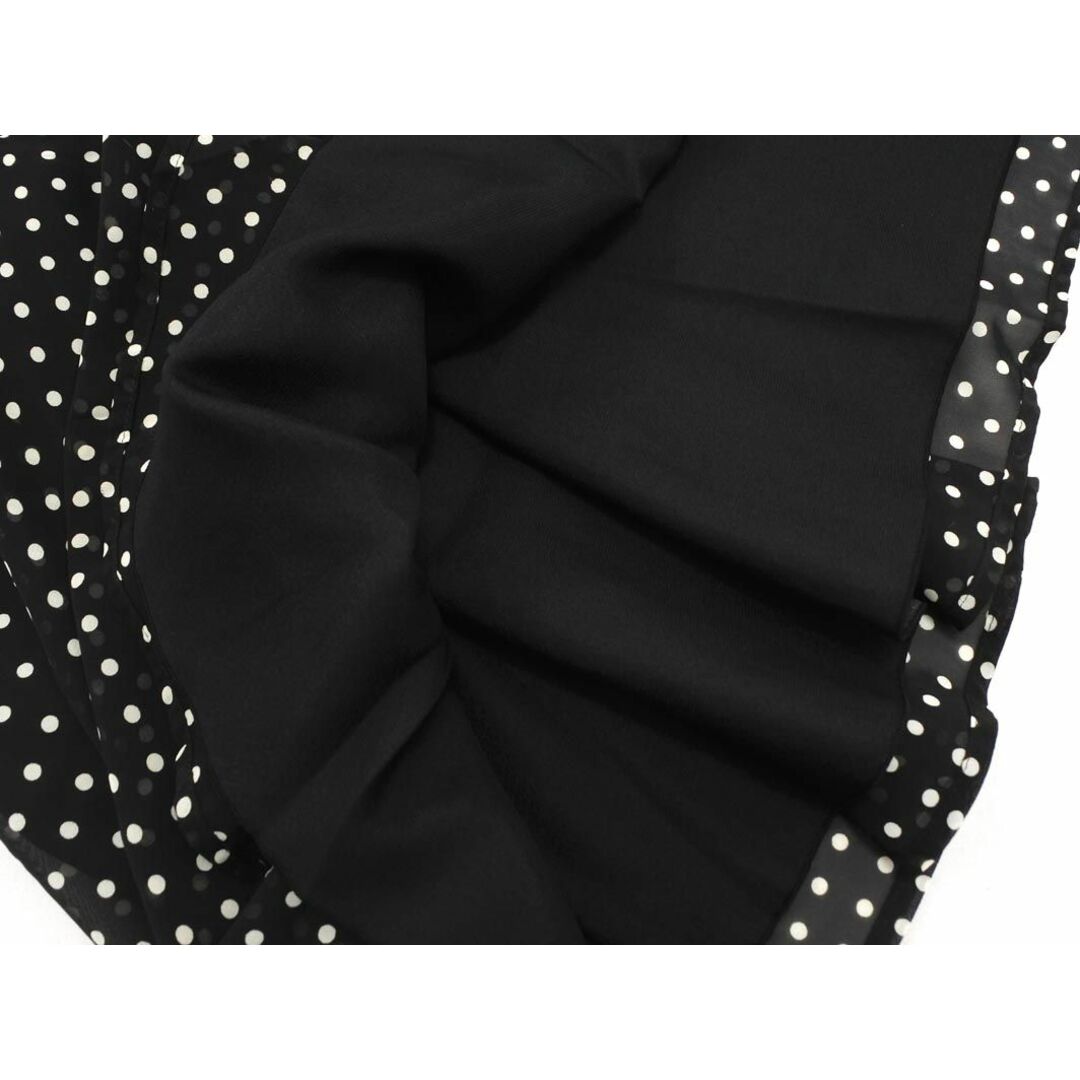 ビッキー VICKY ドット フレア スカート size1/黒 ■◇ レディース レディースのスカート(ミニスカート)の商品写真