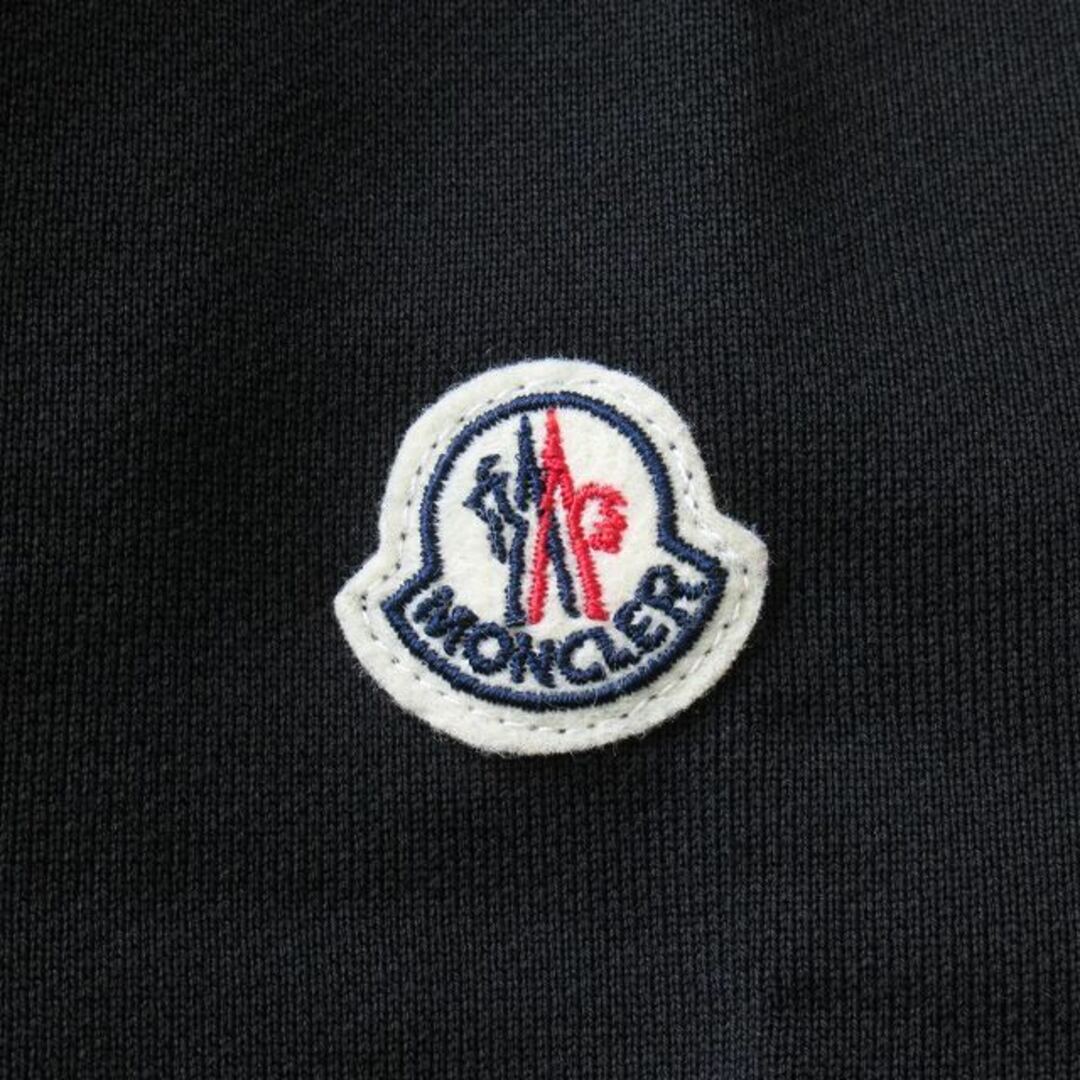 MONCLER(モンクレール)の美品 モンクレール ABITO アビト リブニット 切替 スウェット ワンピース レディースのワンピース(ひざ丈ワンピース)の商品写真