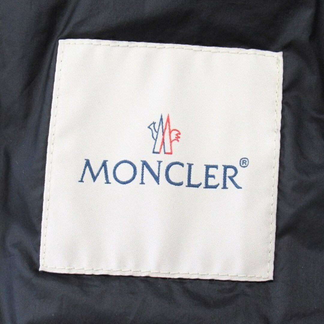 MONCLER(モンクレール)の美品 モンクレール ABITO アビト リブニット 切替 スウェット ワンピース レディースのワンピース(ひざ丈ワンピース)の商品写真