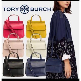 トリーバーチ(Tory Burch)のオ　トリーバーチ　Tory Burch ブロック block ミニ サッチェル(ショルダーバッグ)