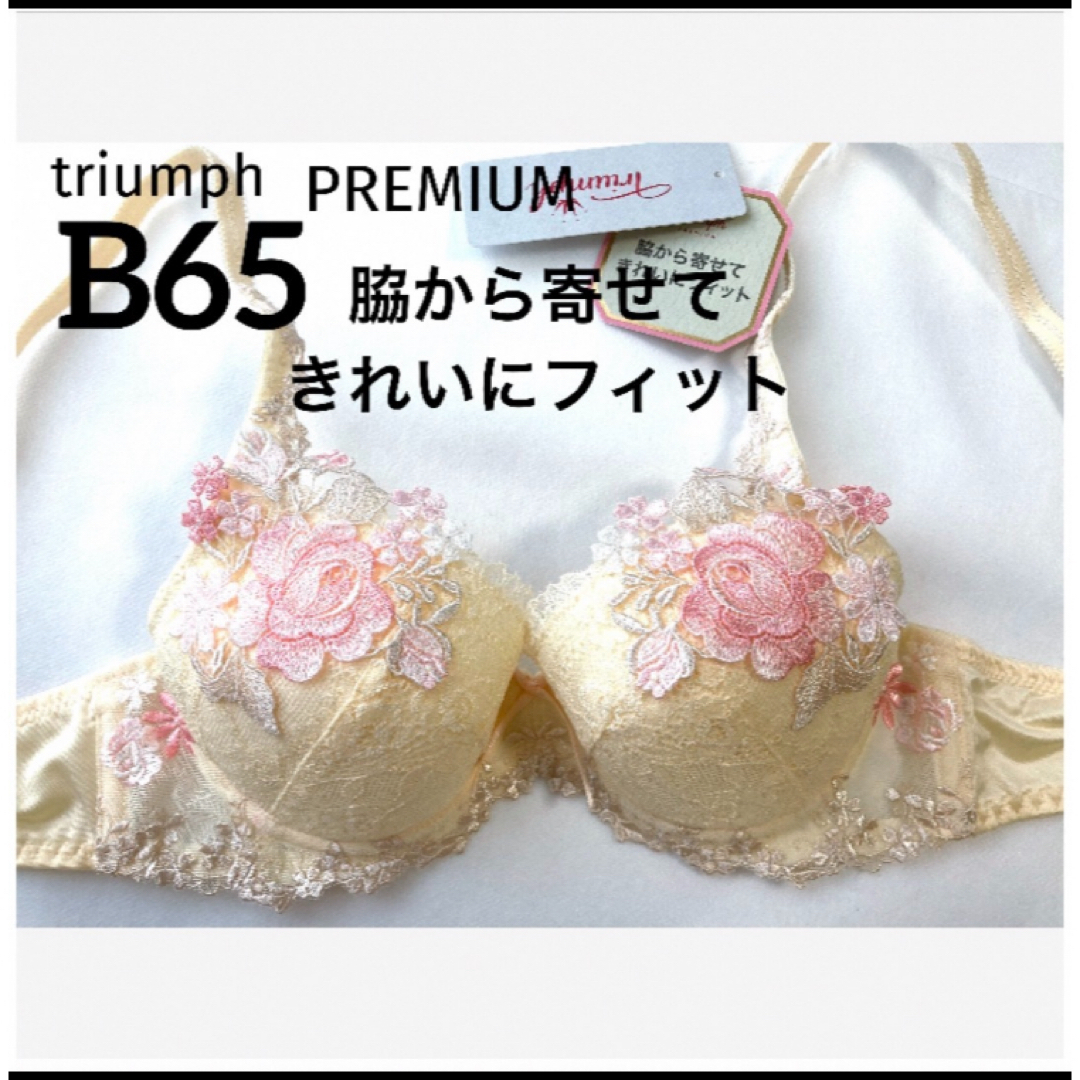 Triumph(トリンプ)の【新品タグ付】トリンプ／プレミアムきれいにフィットB65（定価¥7,700） レディースの下着/アンダーウェア(ブラ)の商品写真