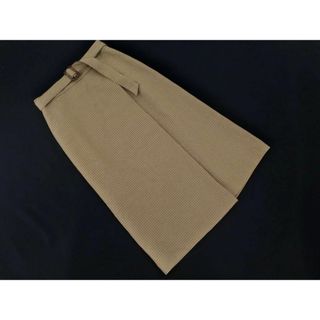 ロペピクニック(Rope' Picnic)のRope Picnic ロペピクニック チェック ロング スカート size38/ベージュ ■◇ レディース(ロングスカート)