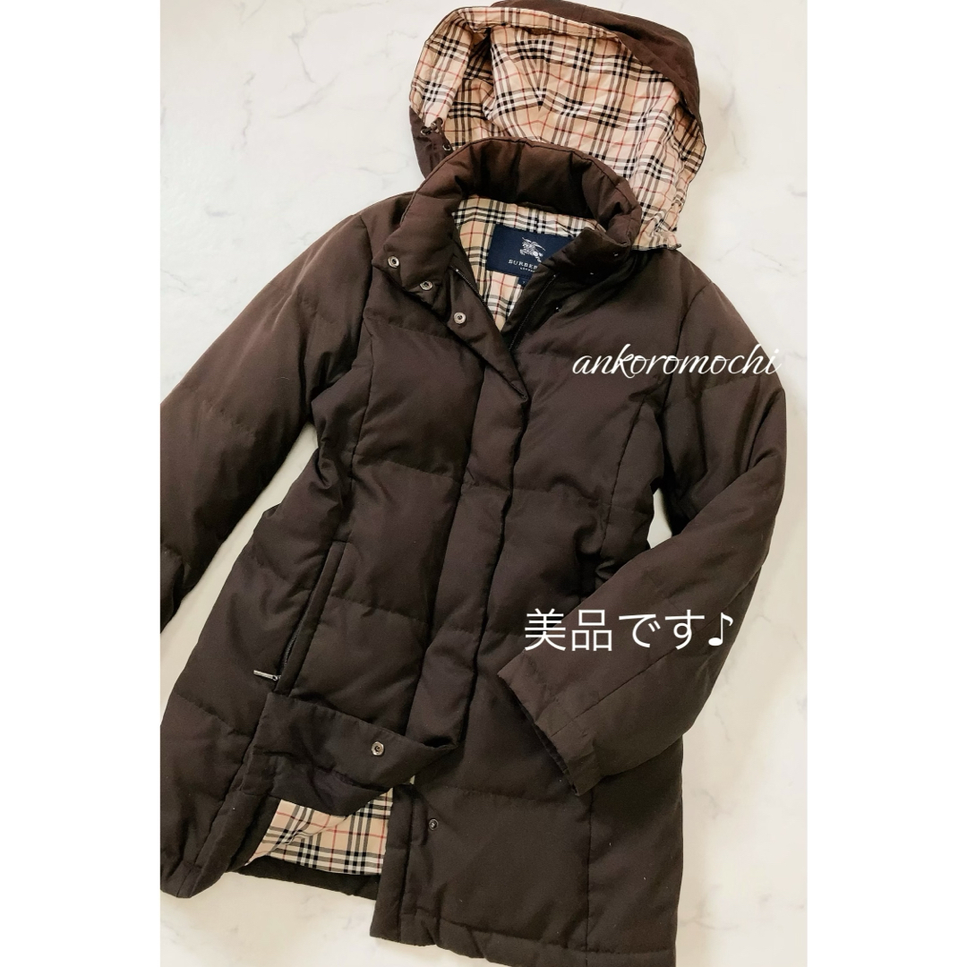 BURBERRY(バーバリー)の高級【天然羽毛★ダウンコート】BURBERRY、バーバリーロンドン、人気コート レディースのジャケット/アウター(ダウンコート)の商品写真