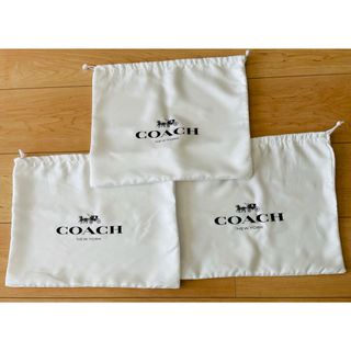 コーチ(COACH)のCOACHコーチ　保存袋　巾着袋(ショップ袋)