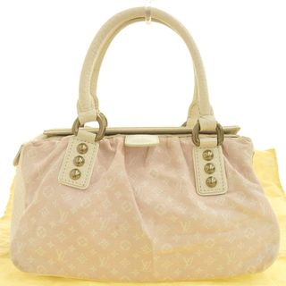 ルイヴィトン(LOUIS VUITTON)の【本物保証】 布袋付 ルイヴィトン LOUIS VUITTON モノグラムミニラン トラペーズPM ローズ ハンドバッグ M40062(ハンドバッグ)