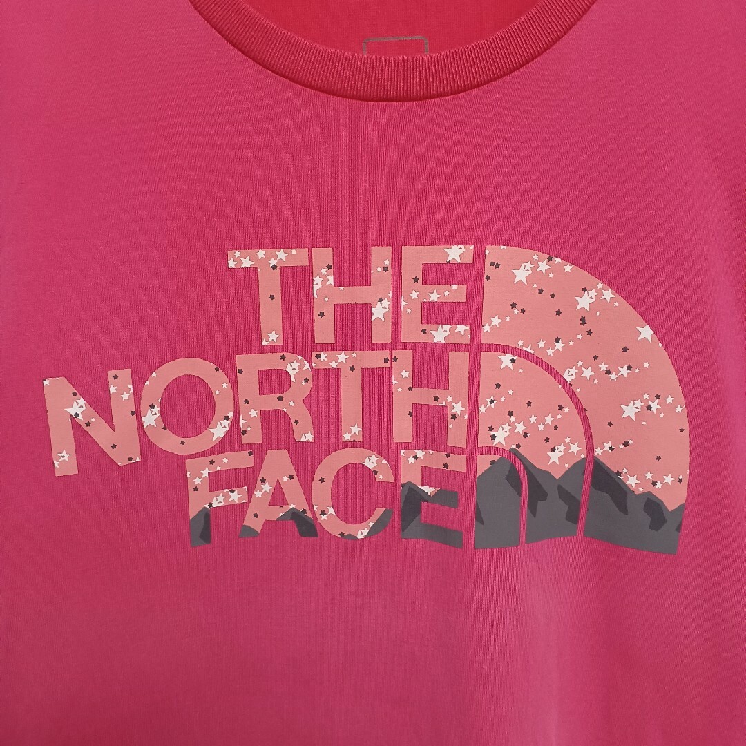 THE NORTH FACE(ザノースフェイス)のTHE NORTH FACE ザノースフェイス レディース Tシャツ M ピンク レディースのトップス(Tシャツ(半袖/袖なし))の商品写真