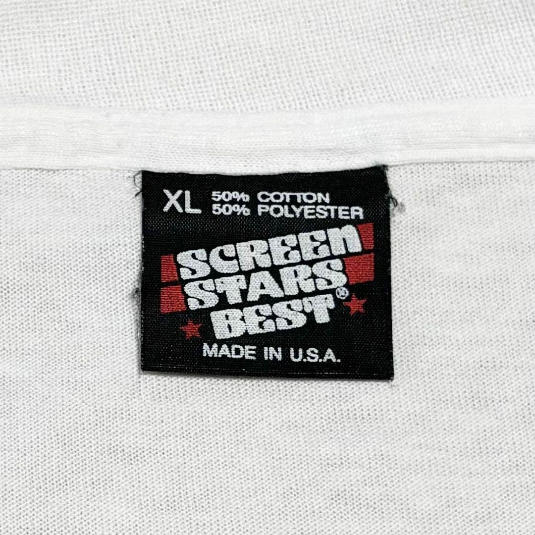 SCREEN STARS(スクリーンスターズ)の90s USA製古着　ヴィンテージ　スクリーンスターズ　ロゴTシャツ　やや薄手 メンズのトップス(Tシャツ/カットソー(半袖/袖なし))の商品写真