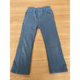 ムジルシリョウヒン(MUJI (無印良品))の水色ズボン　100センチ(パンツ/スパッツ)