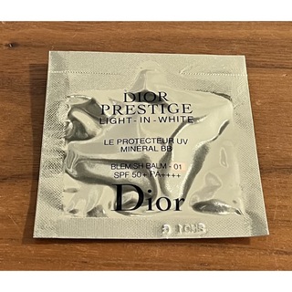 ディオール(Dior)のDiorプレステージホワイトルプロテクターUV ミネラルBB サンプル(BBクリーム)