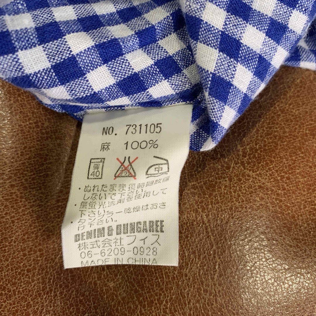 DENIM DUNGAREE(デニムダンガリー)のデニムダンガリー　半袖シャツ　120 キッズ/ベビー/マタニティのキッズ服男の子用(90cm~)(Tシャツ/カットソー)の商品写真