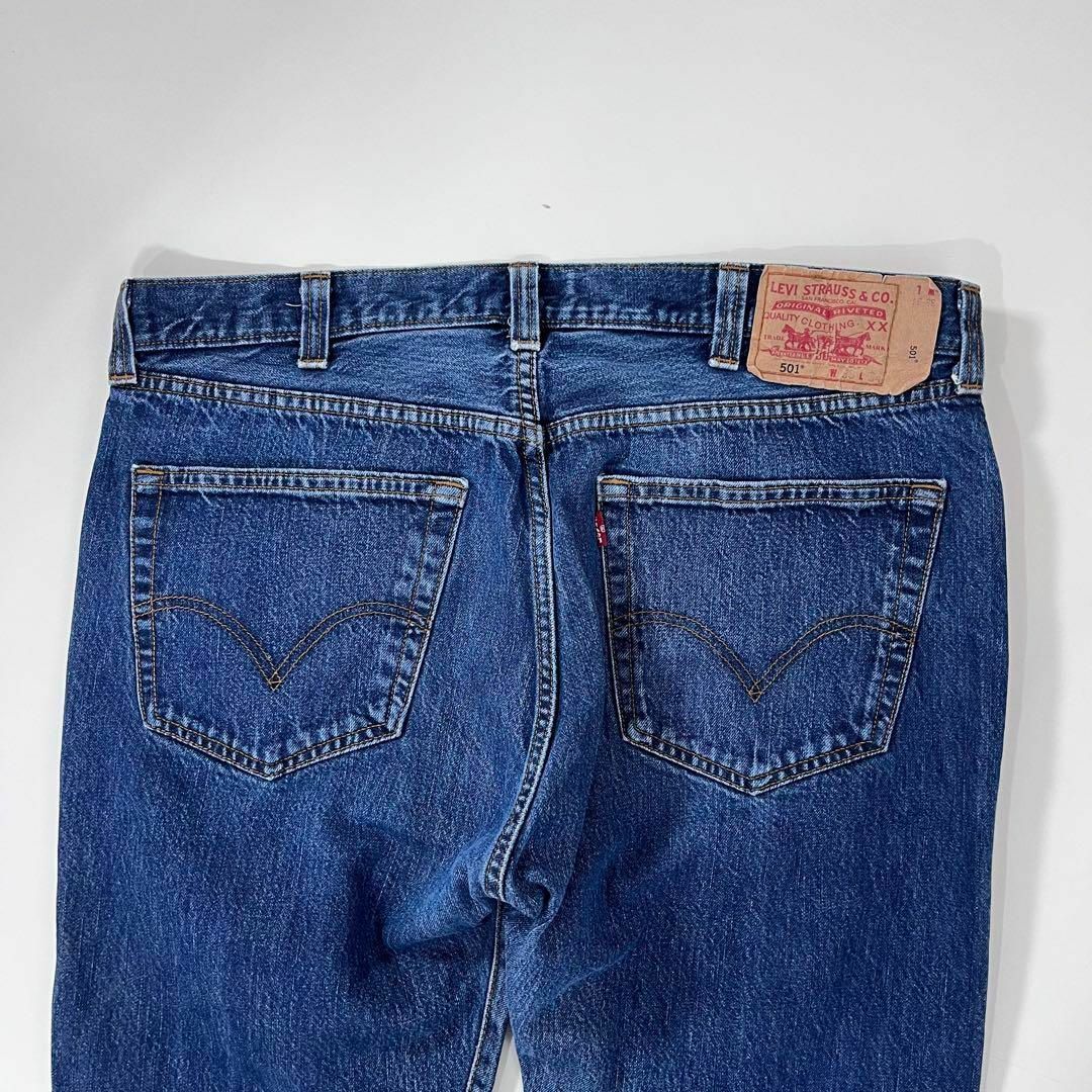 Levi's(リーバイス)の良個体 00s リーバイス デニム 501 古着 w38 L34 インディゴ メンズのパンツ(デニム/ジーンズ)の商品写真