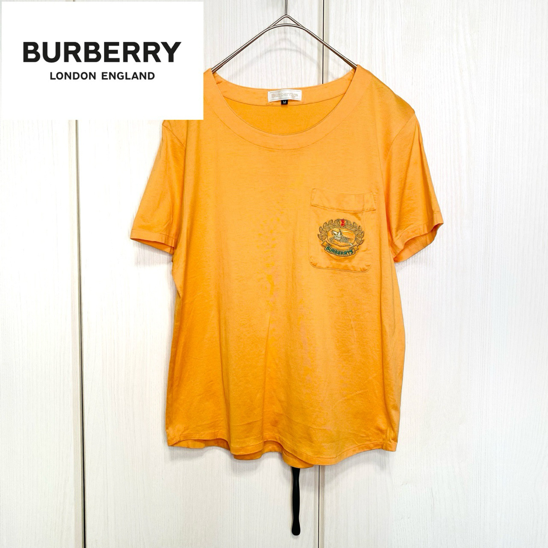 BURBERRY(バーバリー)の【美品】 Burberry 刺繍 ポケットTee レディースのトップス(Tシャツ(半袖/袖なし))の商品写真