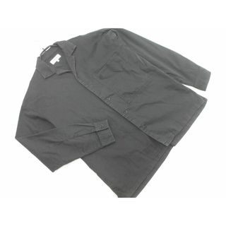 グローバルワーク(GLOBAL WORK)のGLOBAL WORK グローバルワーク ジャケット シャツ sizeS/黒 ■◇ メンズ(シャツ)