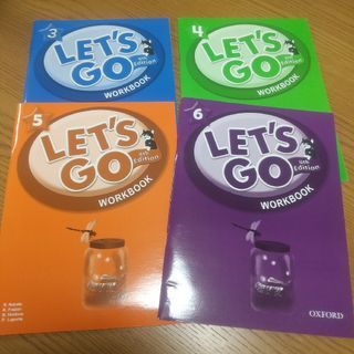 新品未使用 Let's Go 4th edition 3～6 ワークブック 4冊(語学/参考書)