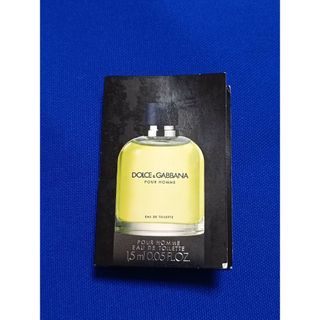 ドルチェアンドガッバーナ(DOLCE&GABBANA)の1.5ml DOLCE & GABBANA  POUR HOMME(香水(男性用))