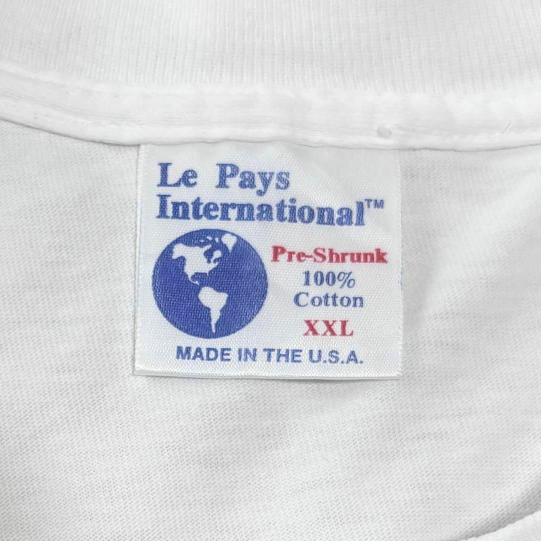 VINTAGE(ヴィンテージ)の90s USA製古着　ヴィンテージ　Tシャツ　ポーランド　国章　国旗　国家 メンズのトップス(Tシャツ/カットソー(半袖/袖なし))の商品写真