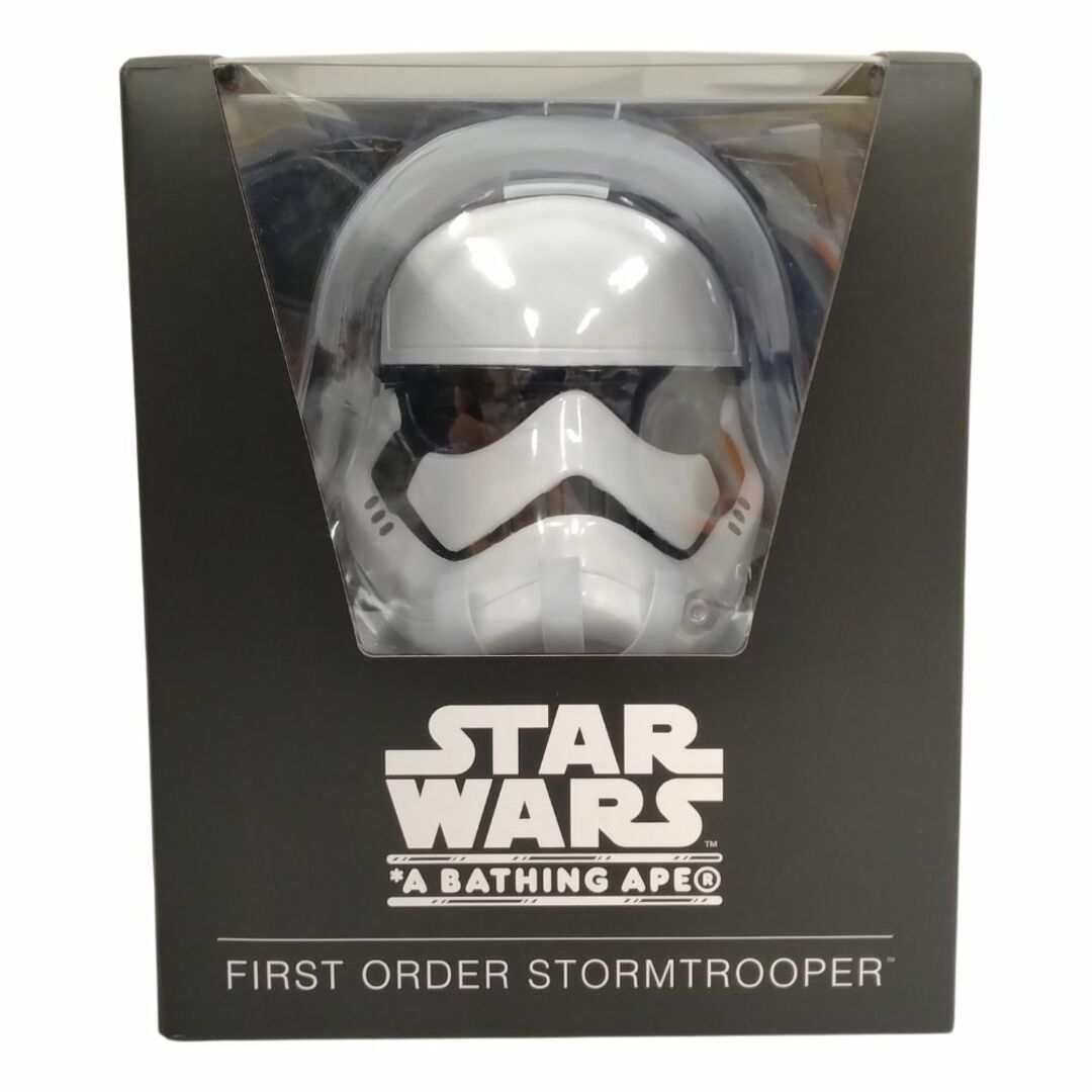 A BATHING APE(アベイシングエイプ)のA BATHING APE アベイシングエイプ STAR WARS BABY MILO FIRST ORDER STORMTROOPER フィギュア ホワイト 正規品 / 32208 エンタメ/ホビーのフィギュア(その他)の商品写真