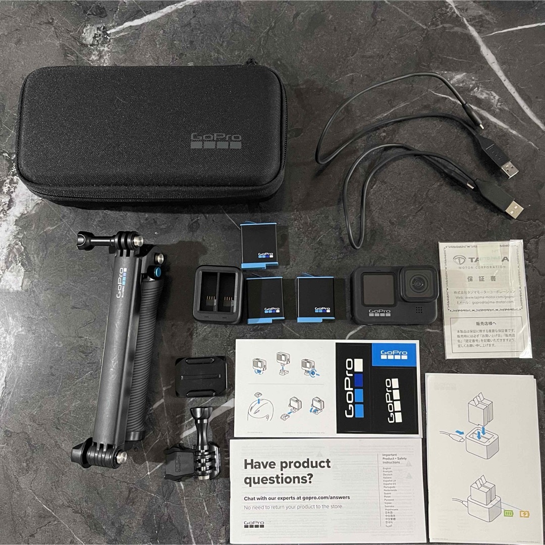 GoPro(ゴープロ)のGoPro HERO9 BLACK スマホ/家電/カメラのカメラ(ビデオカメラ)の商品写真