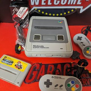 スーパーファミコン - ☆コンデンサ交換等メンテ済☆ スーパーファミコン中期型SNS-02 付属品一式