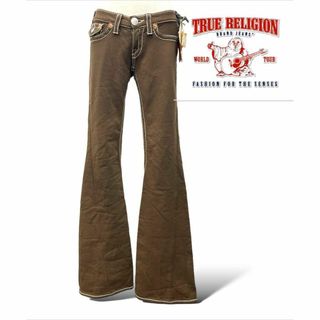 トゥルーレリジョン(True Religion)の新品★TURE RELIGION ローライズ ステッチ 裏起毛 パンツ 0315(その他)