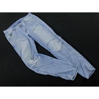 G-STAR RAW - G-STAR RAW ジースターロゥ 5620 3D LOW BOYFRIEND ストレッチ デニムパンツ size23/水色 ■■ レディース