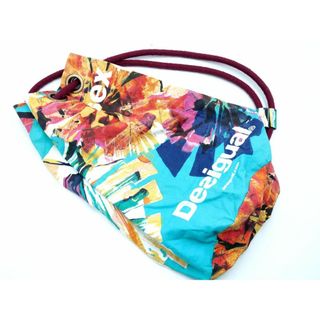 DESIGUAL - Desigual デシグアル キャンバス 巾着 リュック デイパック バッグ カラフル ■■ レディース