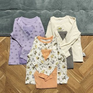 ユニクロ(UNIQLO)のUNIQLO　パジャマ110　4セット(パジャマ)