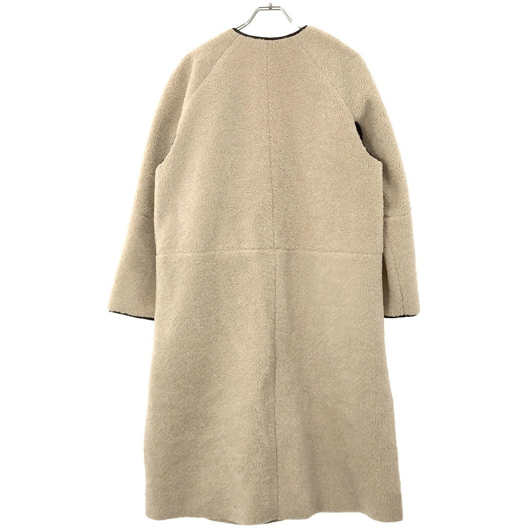 INSCRIRE アンスクリア 18AW Fake Mouton Liner Coat フェイクムートンライナーコート ベージュ 38 I18AW-CT13 レディースのジャケット/アウター(その他)の商品写真