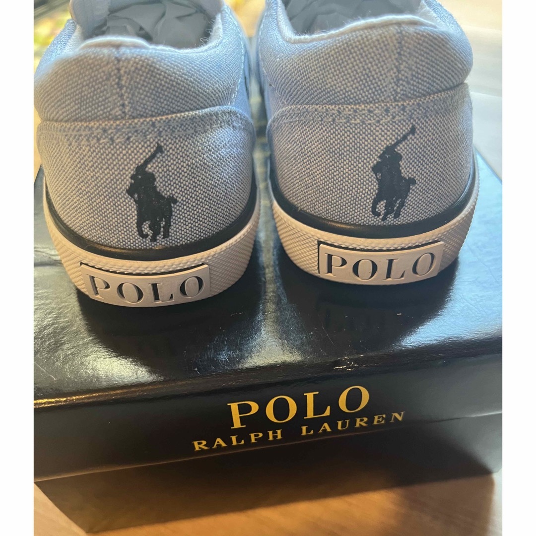 POLO RALPH LAUREN(ポロラルフローレン)のお取り置きです。 キッズ/ベビー/マタニティのベビー靴/シューズ(~14cm)(スニーカー)の商品写真