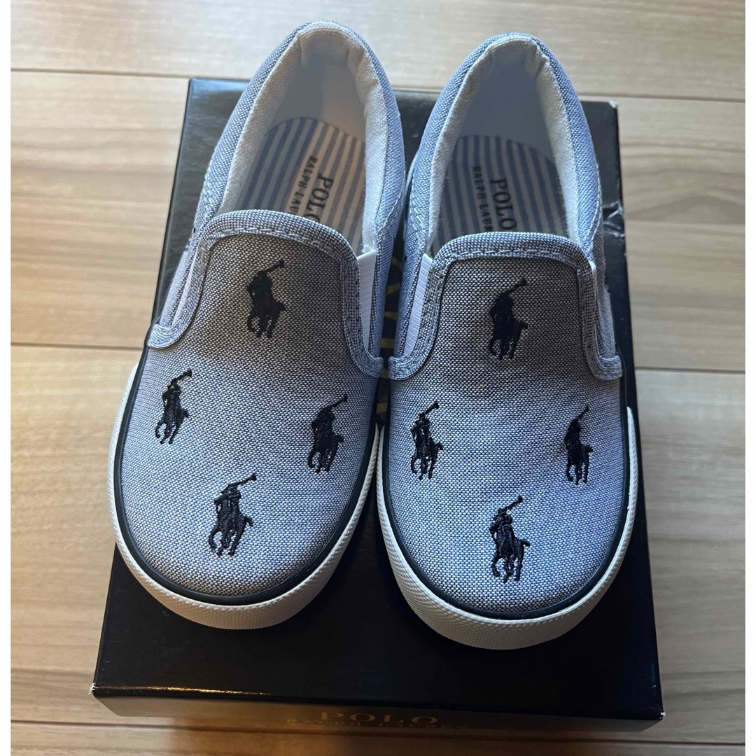 POLO RALPH LAUREN(ポロラルフローレン)のお取り置きです。 キッズ/ベビー/マタニティのベビー靴/シューズ(~14cm)(スニーカー)の商品写真